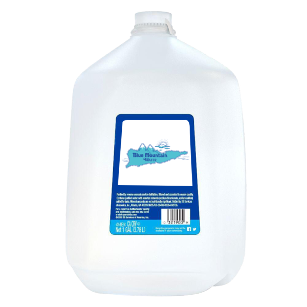 1 Gallon Blue Mountain Water
